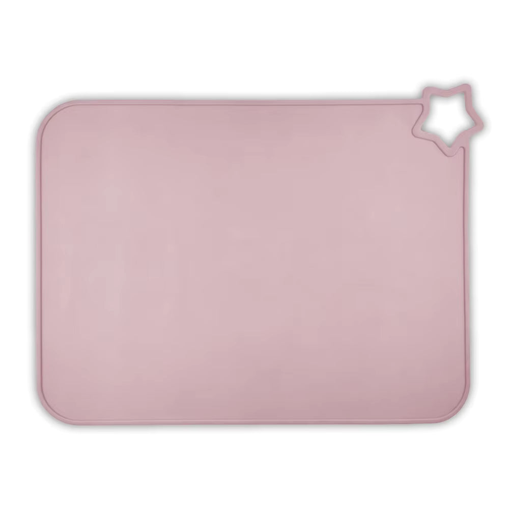 NARA Silicone Placemat in Pale Mauve