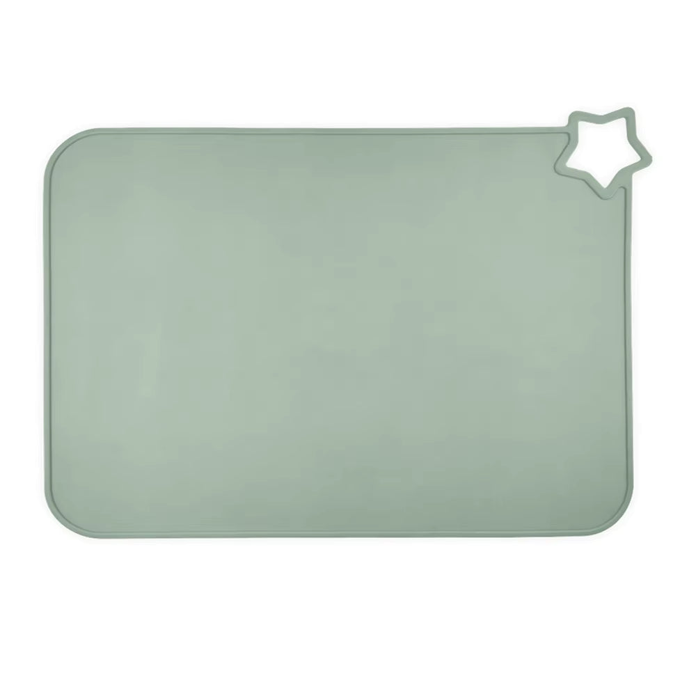 NARA Silicone Placemat in Sage Green