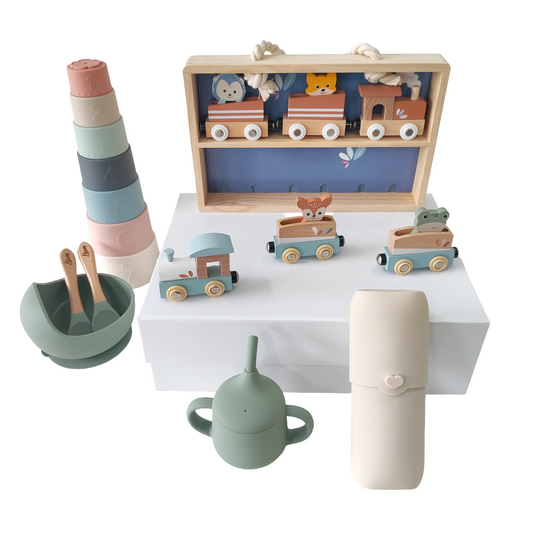 NARA × Speedy Monkey Personalised Train & Feeding Gift Set