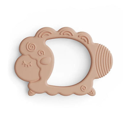 NARA Silicone Lamb Teether in Muted