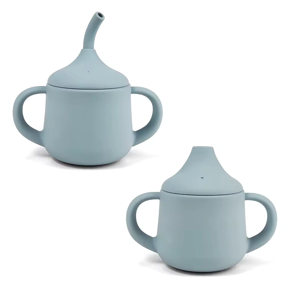 NARA Silicone 3-in-1 Infant Cup in Ether