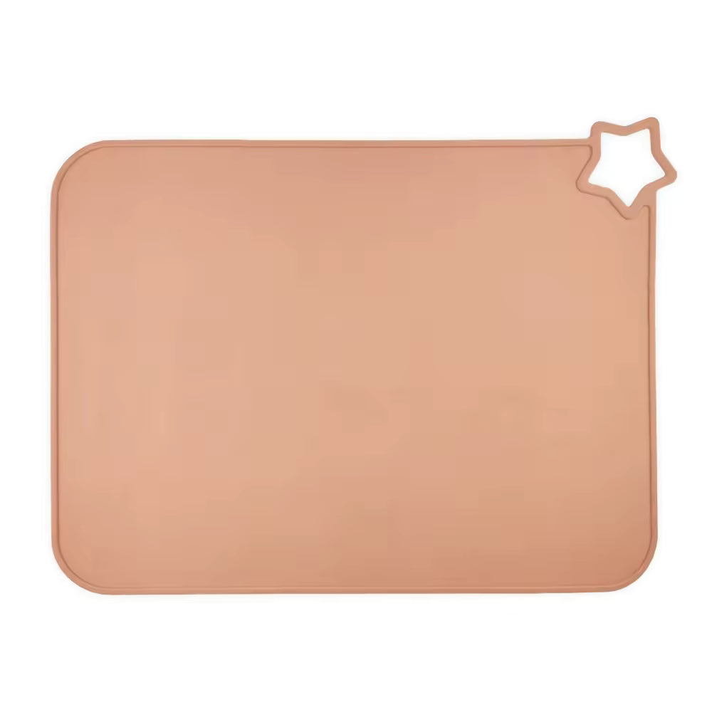 NARA Silicone Placemat in Neutral Beige